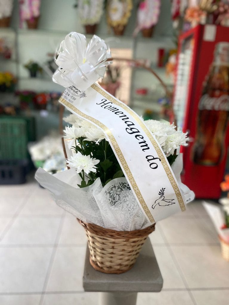 Arranjo de flores em Cascavel
