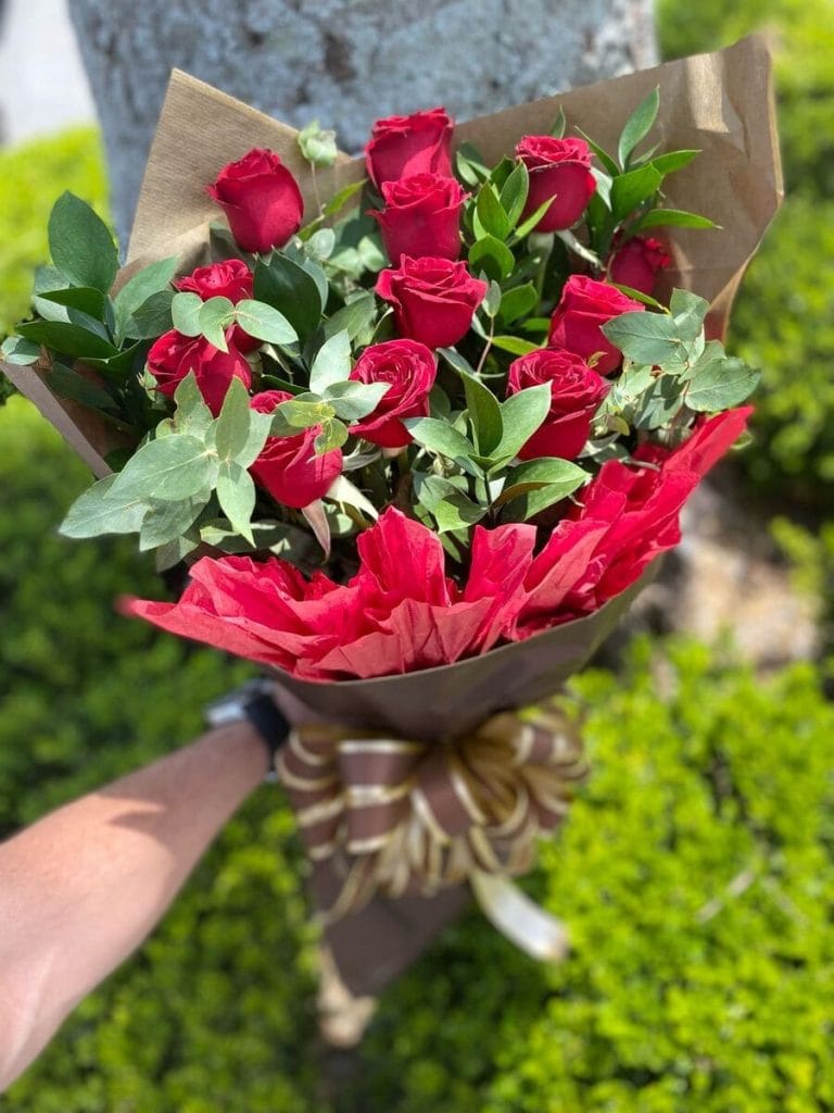 Buque de rosas em Cascavel