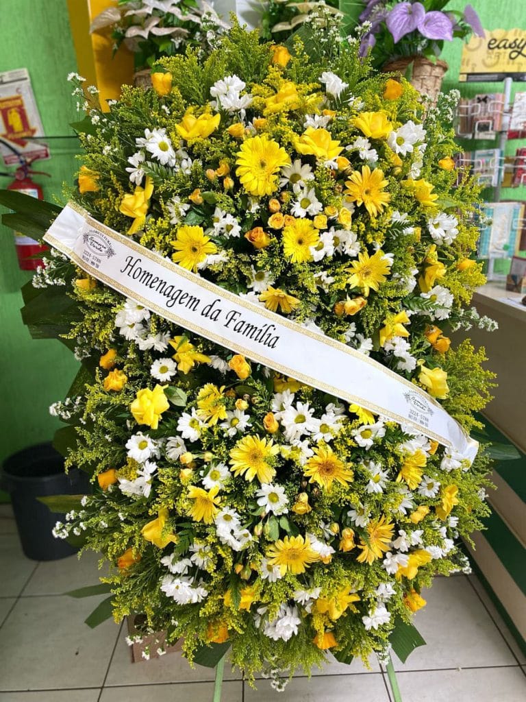 Coroa de flores empresarial Cascavel